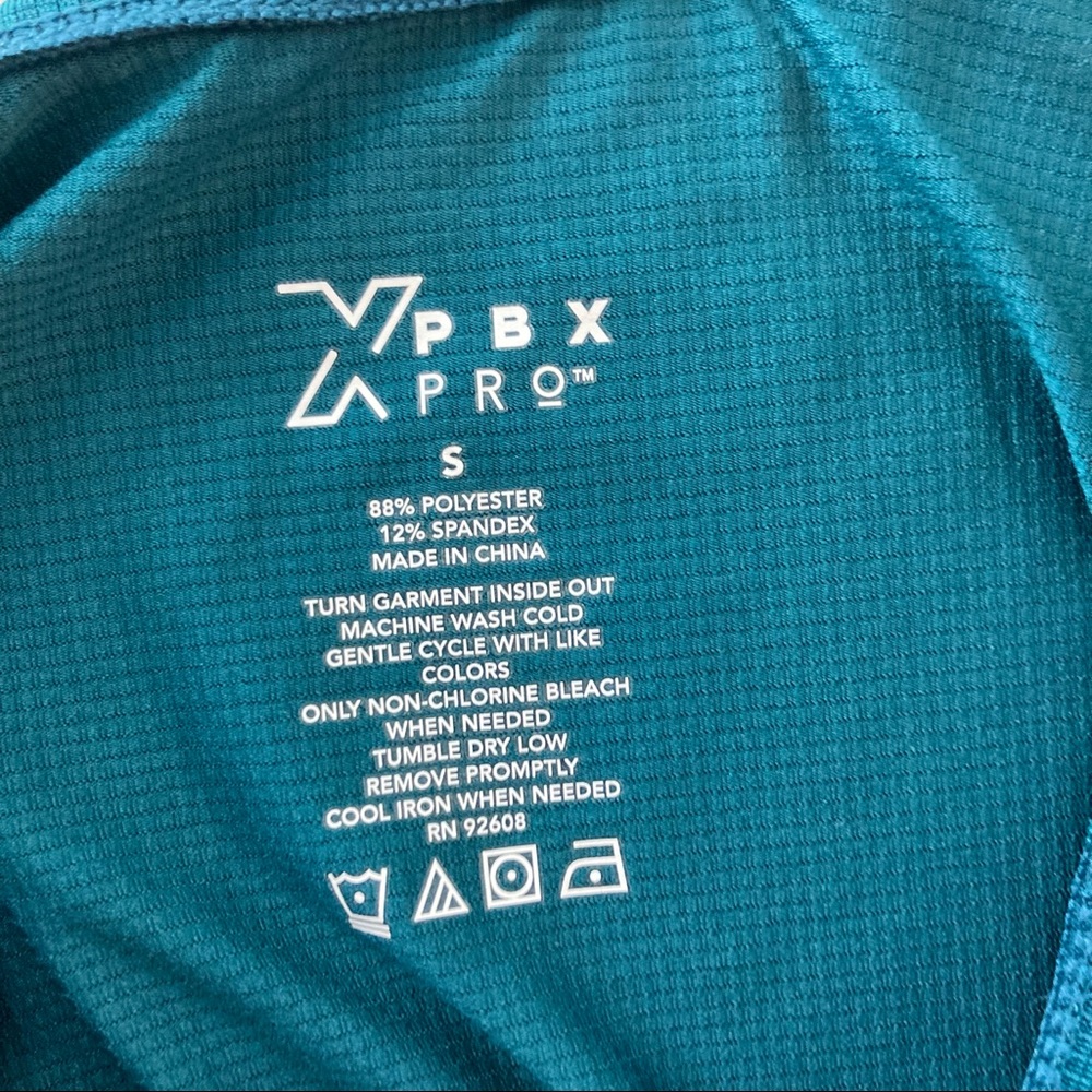 XPBX Teal Ruched Tank Top - Picture 7 of 11